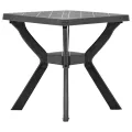 Table de bistro Anthracite 70x70x72 cm Plastique