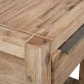 Tables de chevet avec tiroirs 2 pcs 40x30x48 cm Acacia solide