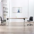 Chaises à manger lot de 2 gris foncé tissu