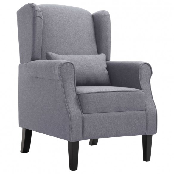 Fauteuil Gris foncé Tissu