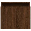 Ensemble table basse Chêne brun 100x48x40 cm Bois d'ingénierie