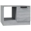 Table basse Sonoma gris 50x50x36 cm Bois d'ingénierie