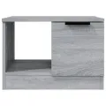 Table basse Sonoma gris 50x50x36 cm Bois d'ingénierie