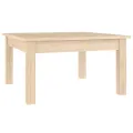Table basse 55x55x30 cm Bois massif de pin