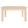 Table basse 55x55x30 cm Bois massif de pin