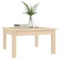 Table basse 55x55x30 cm Bois massif de pin