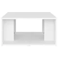 Tables basses 4 pcs Blanc 33x33x33 cm Aggloméré
