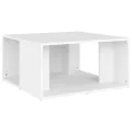 Tables basses 4 pcs Blanc 33x33x33 cm Aggloméré