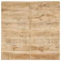 Table basse 80x80x28 cm Bois de manguier massif