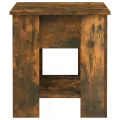 Table basse Chêne fumé 101x49x52 cm Bois d'ingénierie