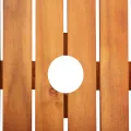 Table de jardin 88x88x74 cm Bois d'acacia massif