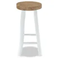 Tabouret de bar Bois de teck massif
