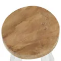 Tabouret de bar Bois de teck massif