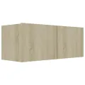 Ensemble de meubles TV 6 pcs Chêne sonoma Aggloméré