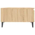 Table basse Chêne sonoma 90x60x35 cm Aggloméré