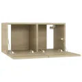 Meubles TV 4 pcs Chêne sonoma 60x30x30 cm Aggloméré