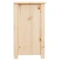 Tables de chevet 2 pcs 40x35x61,5 cm Bois de pin massif