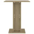 Table de bistro Chêne sonoma 60x60x75 cm Aggloméré