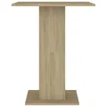 Table de bistro Chêne sonoma 60x60x75 cm Aggloméré