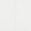 Chaises à manger cantilever lot de 6 blanc similicuir