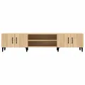 Meubles TV chêne sonoma 180x31,5x40 cm bois d'ingénierie