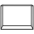 Table console Transparent 100x35x75 cm Verre trempé