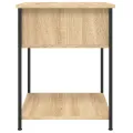 Tables de chevet 2 pcs chêne sonoma 44x45x58 cm bois ingénierie