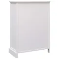 Buffet avec 10 tiroirs Blanc 113x30x79 cm Bois