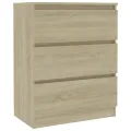 Buffet Chêne sonoma 60x35x76 cm Bois d'ingénierie