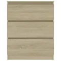 Buffet Chêne sonoma 60x35x76 cm Bois d'ingénierie