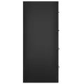 Buffet avec 4 tiroirs 60x30,5x71 cm Noir