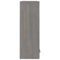Dessus de buffet HAMAR Gris clair 85x35x100 cm Bois de pin