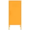 Armoire de rangement Jaune moutarde 42,5x35x101,5 cm Acier
