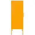 Armoire de rangement Jaune moutarde 42,5x35x101,5 cm Acier