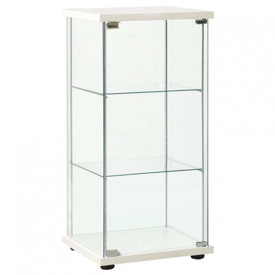 Armoire de rangement Verre trempé Blanc