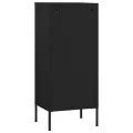 Armoire de rangement Noir 42,5x35x101,5 cm Acier