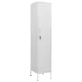 Armoire à casiers Blanc 35x46x180 cm Acier
