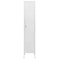 Armoire à casiers Blanc 35x46x180 cm Acier