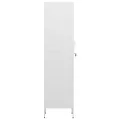 Armoire à casiers Blanc 35x46x180 cm Acier
