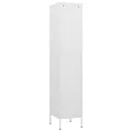 Armoire à casiers Blanc 35x46x180 cm Acier