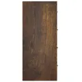 Buffet avec 4 tiroirs 60x30,5x71 cm Chêne fumé