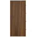 Buffet avec 4 tiroirs 60x30,5x71 cm Chêne marron