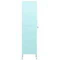 Armoire à casiers Vert menthe 35x46x180 cm Acier