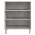 Buffet Gris béton 57x35x70 cm Aggloméré