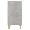 Buffet Gris béton 57x35x70 cm Aggloméré
