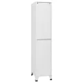 Armoire à casier avec 3 compartiments 38x45x180 cm