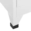 Armoire à casier avec 3 compartiments 38x45x180 cm