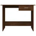 Bureau Chêne marron 100x50x76 cm Bois d'ingénierie
