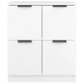 Buffet Blanc 60x30x70 cm Bois d'ingénierie