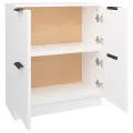 Buffet Blanc 60x30x70 cm Bois d'ingénierie